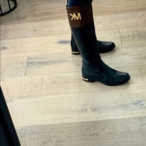 Micheal Kors Leather Boots